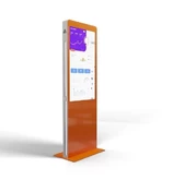 Сенсорный информационный киоск Black Glass+ Minimal 321