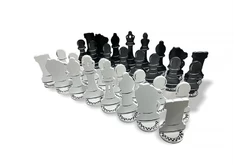 Шахматные фигуры напольные Гигантские Про 43 см Шахматные фигуры напольные Гигантские Про 43 см1