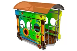 Игровой макет «Вагон-Подсолнух»1