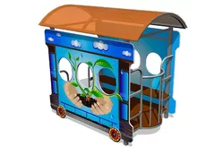 Игровой макет «Вагон-Росточек»1