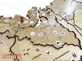 Настенная панель «Наша Россия» на акриловом стекле Настенная панель «Наша Россия» на акриловом стекле