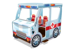 Игровой макет «Машина Скорая помощь»1