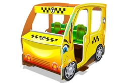 Игровой макет «Машинка Такси»1