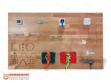 Бизиборд односторонний «Интересное обучение» премиум 100х60х101