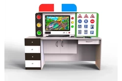 Мультимедийный интерактивный развивающий комплекс «ПДД»1