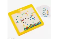 Планшет-мозаика магнитный для рисования Пуговки, 266 ячеек
