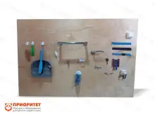 Стенд для развития бытовых навыков «Дома»1