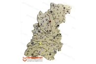 Большая карта Нижегородской области