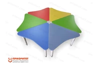 Стол растущий на регулируемых ножках «Разноцветик»