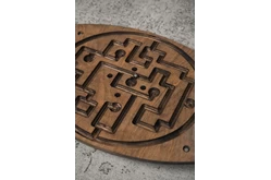 Балансировочная доска-лабиринт «Для ножек №1» покрытая маслом1