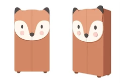 Шкаф детский Лисичка Шкаф детский Лисичка1