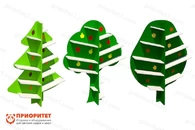 Набор экополок «Чудесный сад» (дубок, яблонька, ёлочка)