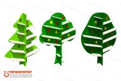 Полки Природа Чудесный сад (дубок, яблонька, ёлочка)1