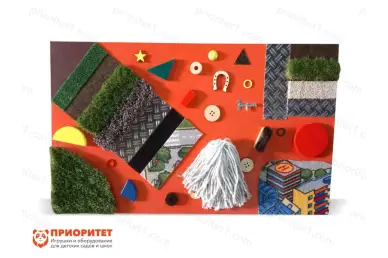 Тактильная панель «Калейдоскоп ощущений» Тактильная панель «Калейдоскоп ощущений»