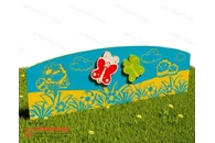 Забор «Бабочки» (Модель 1)