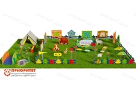 Туристическая площадка «Привал на полянке» (Комплект Элит 3)