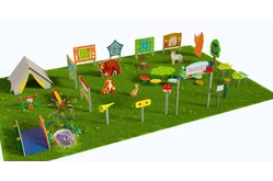 Туристическая площадка «Привал на полянке» (Комплект Элит 1)1