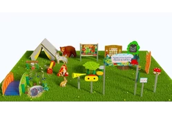 Туристическая площадка «Привал на полянке» (Комплект Про 1)1