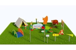 Туристическая площадка «Привал на полянке» (Комплект Стандарт 1)1