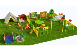 Туристическая площадка «Привал на полянке» (Комплект Про 2)1