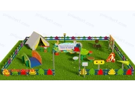 Туристическая площадка «Привал на полянке» (Комплект Оптима 3)