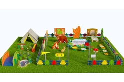 Туристическая площадка «Привал на полянке» (Комплект Максимальный 3)1