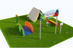 Туристическая площадка «Привал на полянке» (Комплект Мини 1)1