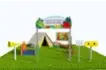 Туристическая площадка «Привал на полянке» (Комплект Лайт 1) 4_1