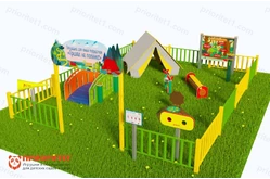 Туристическая площадка «Привал на полянке» (Комплект Лайт 2)1