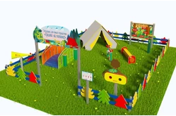 Туристическая площадка «Привал на полянке» (Комплект Лайт 3)1