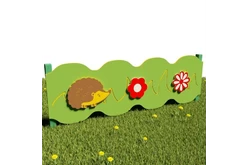 Забор «Ёжик на прогулке» (Модель 1)1