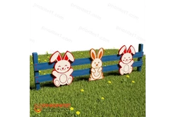 Забор «Зайчата»1