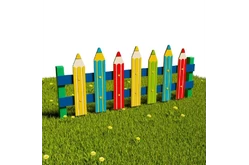 Забор «Карандашики» (Модель 1)1