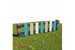 Забор «Клавиши» (Модель 2)1