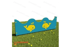 Забор «Киты» (Модель 1)1