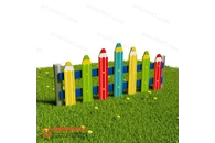 Забор «Карандашики» (Модель 3)