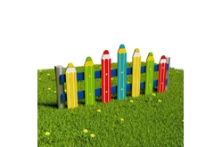 Забор «Карандашики» (Модель 3)1