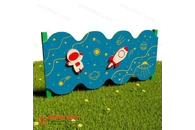 Забор «Космический полет» (Модель 1)