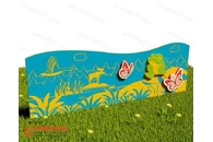 Забор «Красота природы» (Модель 1)