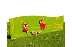 Забор «Лесные друзья» (Модель 2)1