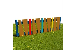 Забор «Мозаика» (Модель 1 однотонная)1
