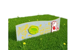 Забор «Музыкальные инструменты» (Модель 12)1