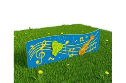 Забор «Музыкальные инструменты» (Модель 7)1