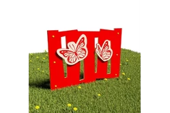 Забор «Полет Бабочек»1