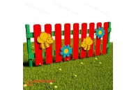 Забор «Пчёлки-цветочки»