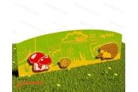 Забор «Угощения для ёжика» (Модель 1)