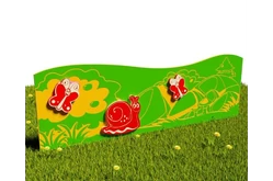 Забор «Улитка на прогулке» (Модель 1)1