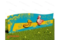 Забор «Уточки» (Модель 2)