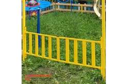 Калитки для групп и площадок из плоскоовальной трубы1