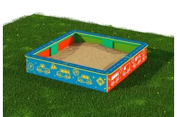 Комплект «Песочница с ПДД» 130х130х301
